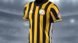 The Pittsburgh Steelers go soccer in these traditional kits.