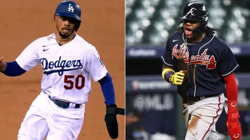 Mookie Betts (left) and Ronald Acuña Jr. (Getty)