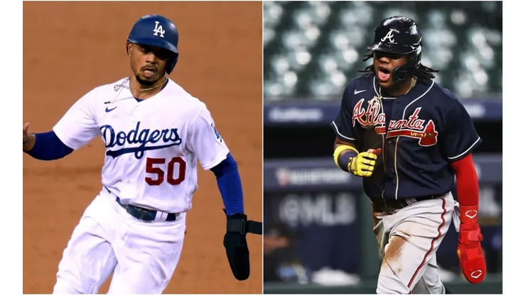 Mookie Betts (left) and Ronald Acuña Jr. (Getty)