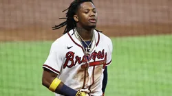 Acuña Jr played a huge role in his team's comeback win. (Getty)