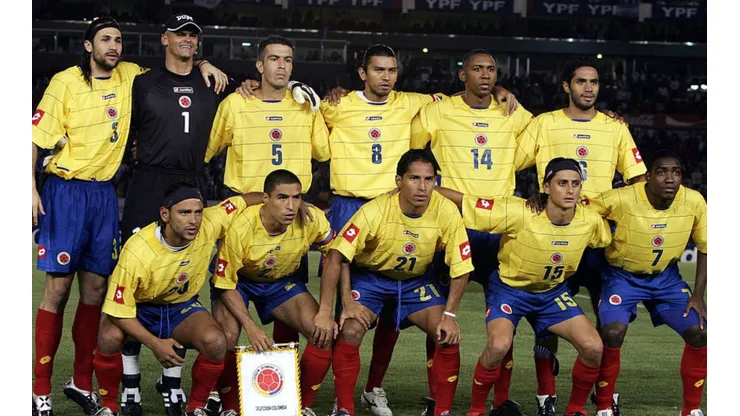 The Colombian national team of 2006 had very little to cheer about. (Getty)