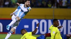 Lionel Messi loves playing against Ecuador in World Cup qualifying. (Getty)