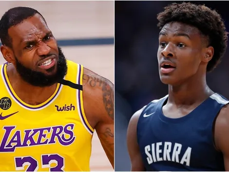 LeBron James posts message for his son Bronny and the internet went nuts over weed incident