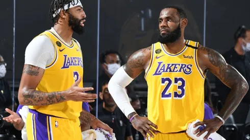 The Lakers hold a 3-1 lead in the NBA Finals. (Getty)