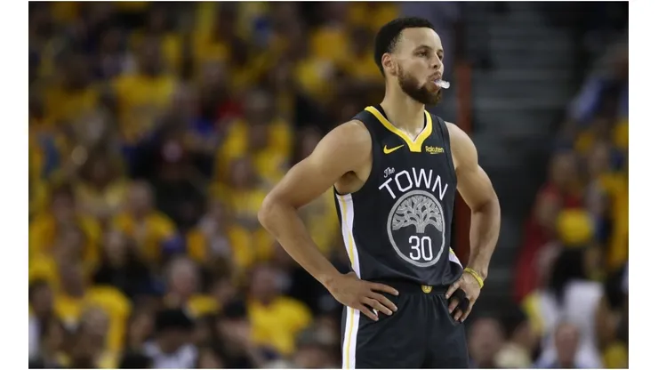 Curry missed most of the season with an injury. (Getty)