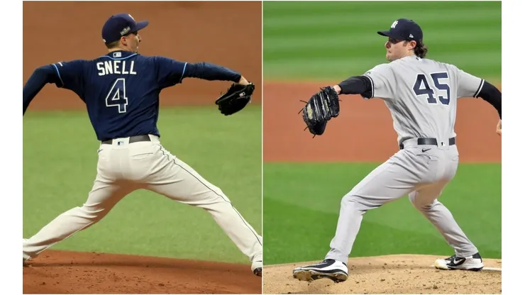 Blake Snell will face off vs. Gerrit Cole. (Getty)