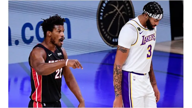 Butler dominated the Lakers in Game 3. (Getty)