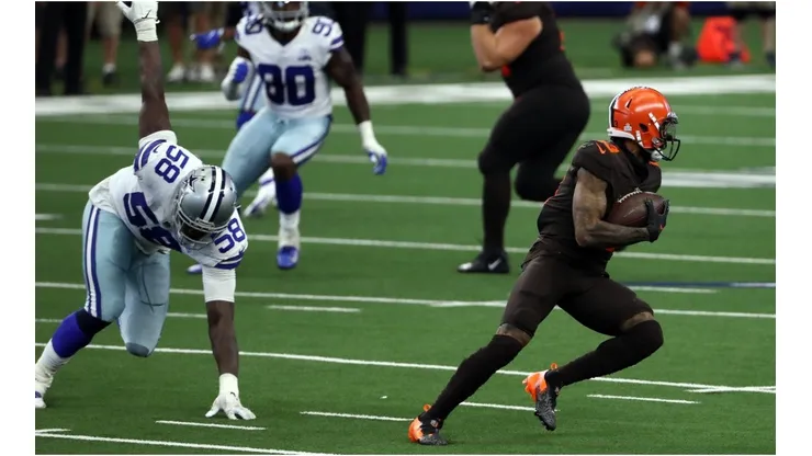 Beckham scored 3 touchdowns. (Getty)