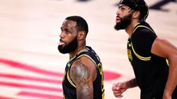 Davis and James dominated the Heat. (Getty)