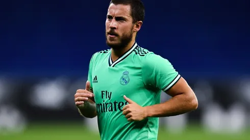 Eden Hazard of Real Madrid in action. (Getty)