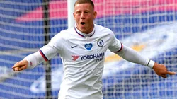 Ross Barkley of Chelsea celebrates after scoring. (Getty)