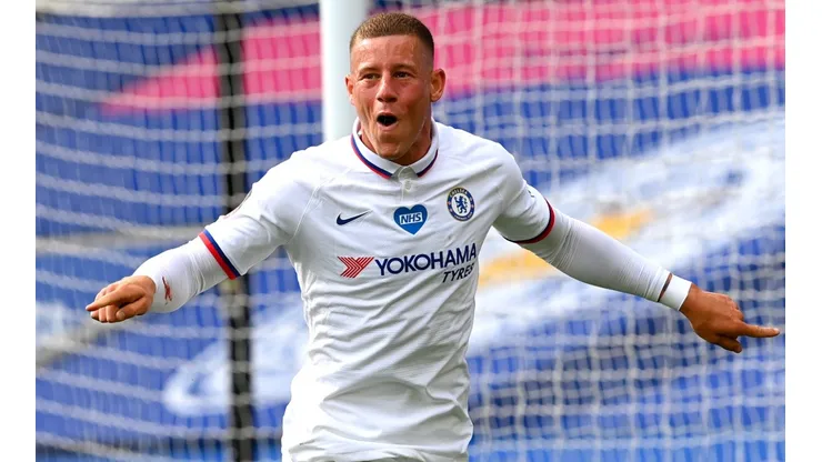 Ross Barkley of Chelsea celebrates after scoring. (Getty)