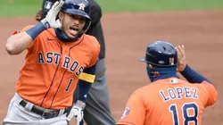 Correa hit the go-ahead dinger in Game 2. (Getty)