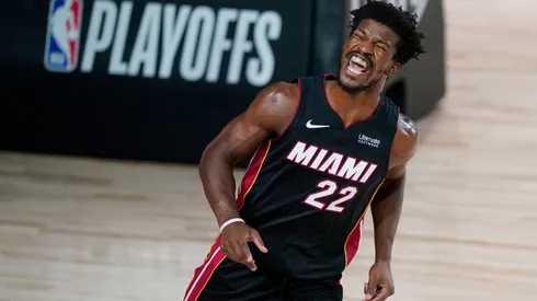 The Miami Heat look for their fourth championship when they take on the Lakers in the NBA Finals. (Getty)