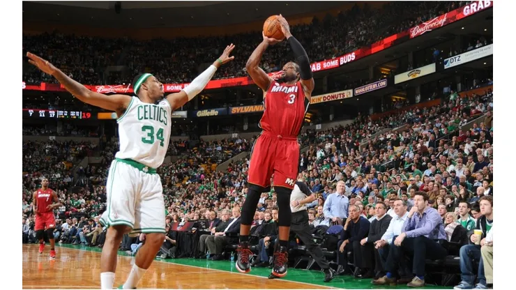 Wade and Pierce have been rivals for a very long time. (Getty)