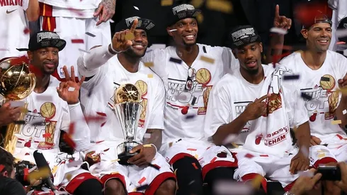 The Miami Heat have won 3 rings. (Getty)