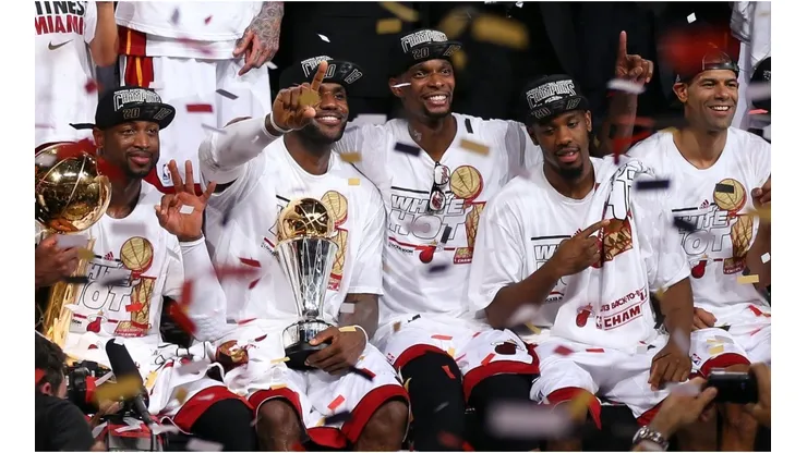 The Miami Heat have won 3 rings. (Getty)