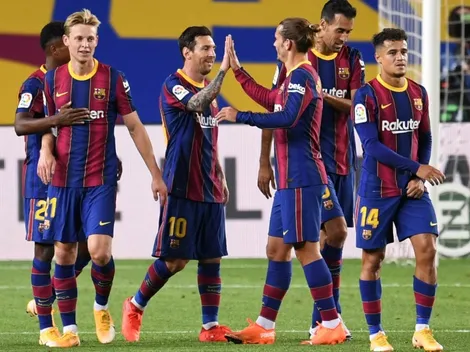 La Liga 2020-2021 table after the third round of play