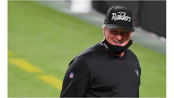 Jon Gruden and the Raiders could be under fire. (Getty)