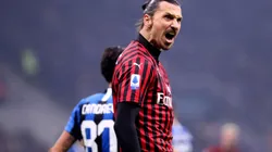 AC Milan's Zlatan Ibrahimovic takes to Twitter and defies Covid-19 (Getty).