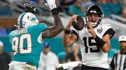 Gardner Minshew continues to impress for Jacksonville. (Getty)