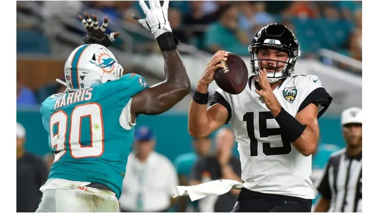 Gardner Minshew continues to impress for Jacksonville. (Getty)