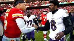 Patrick Mahomes and Lamar Jackson lead the new era of quarterbacks. (Getty)