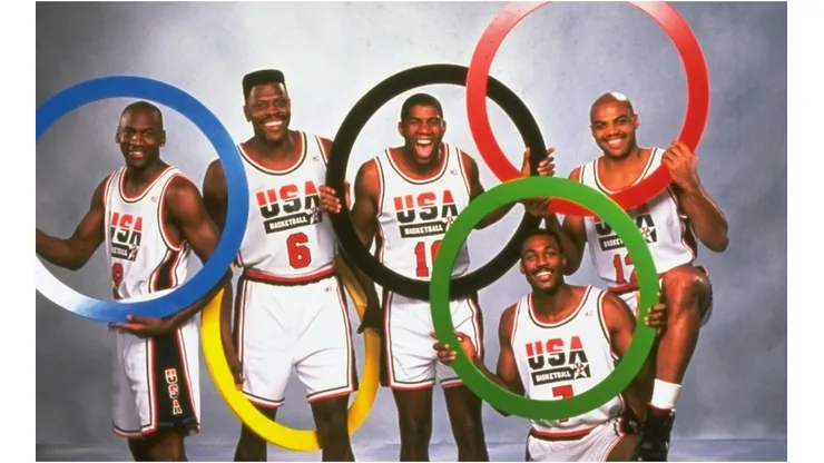 They were the greatest baskebtall team of all time. (Getty)