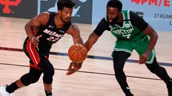 The Miami Heat have a 2-1 lead in the Series. (Getty)