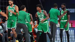 Smart and the Celtics went at it in the locker room. (Getty)