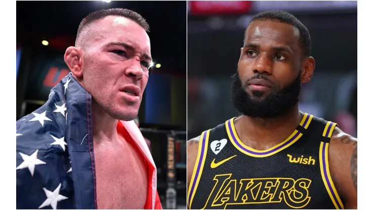 Colby Covington called James a 'spineless coward'. (Getty)