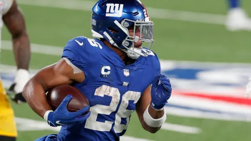 Barkley will miss the 2020 NFL season. (Getty)