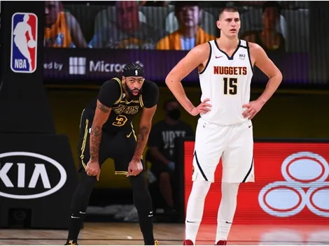 Denver Nuggets against the ropes in Game 3 vs Los Angeles Lakers