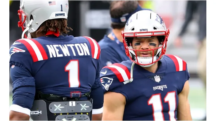 Newton and Edelman have already developed a nice chemistry. (Getty)