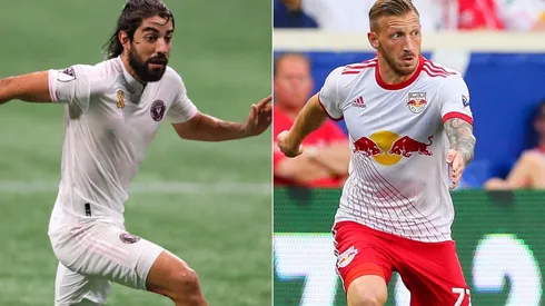Rodolfo Pizarro (left) and Daniel Royer. (Getty)