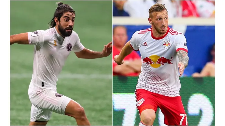 Rodolfo Pizarro (left) and Daniel Royer. (Getty)