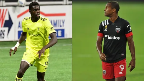 Dominique Badji (left) and Ola Kamara. (Getty)