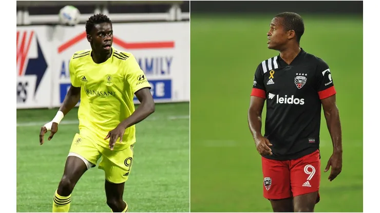 Dominique Badji (left) and Ola Kamara. (Getty)
