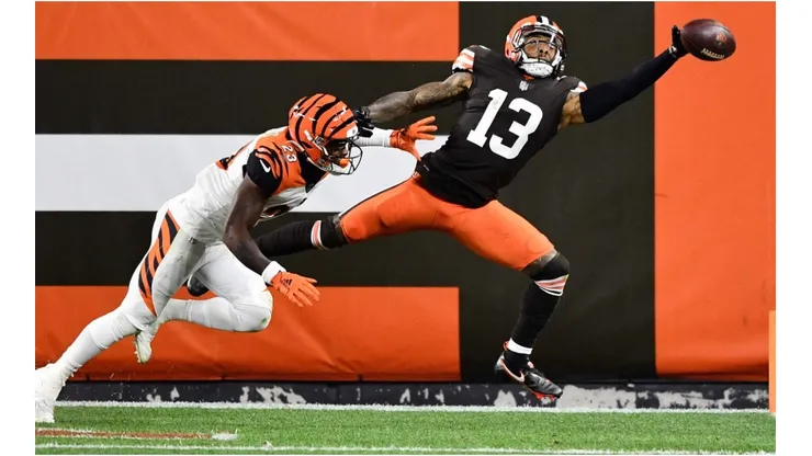 Odell Beckham Jr had a great game vs. the Bengals. (Getty)