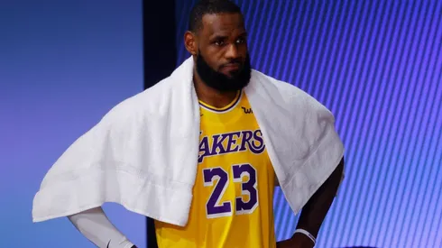 James felt robbed of the MVP. (Getty)