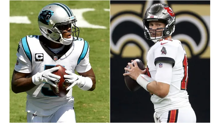 Bucs and Panthers will meet in a divisional matchup. (Getty)