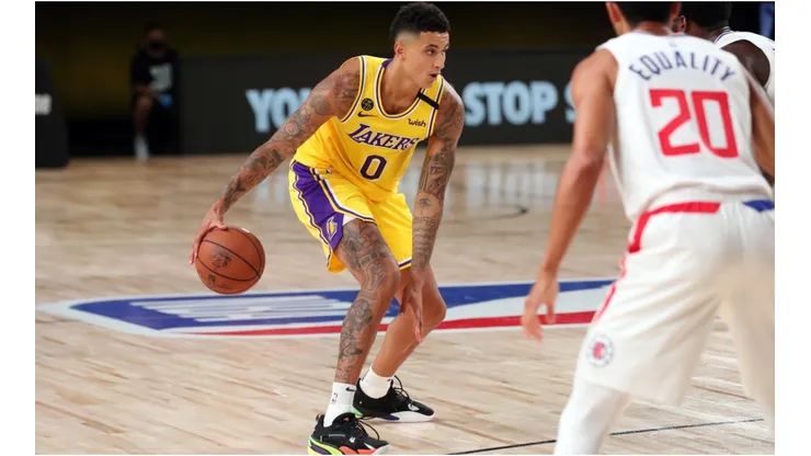 Kuzma and the Lakers will take on the Denver Nuggets. (Getty)