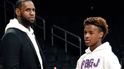 LeBron James will want to have sit-down with Bronny. (Getty)