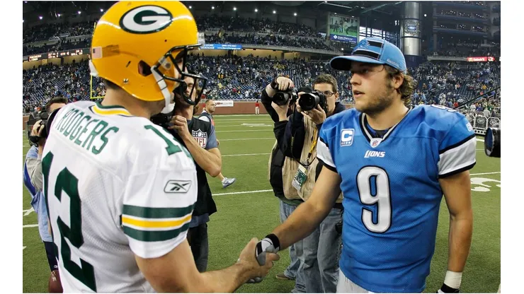 Aaron Rodgers and Matthew Stafford will lead the offenses. (Getty)