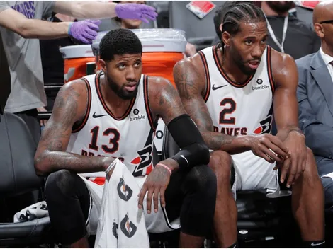 Kawhi Leonard and Paul George react to blowing another huge lead