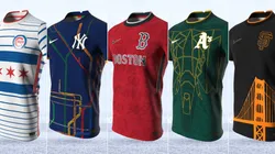 The MLB soccer jersey series