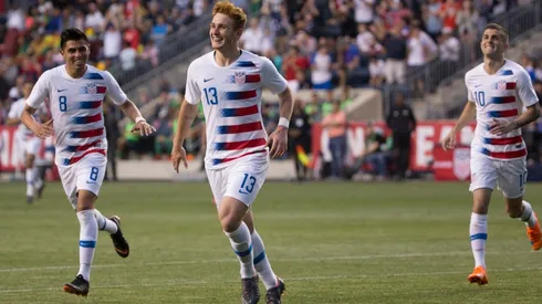 Josh Sargent, Joe Corona & Christian Pulisic. (Getty)