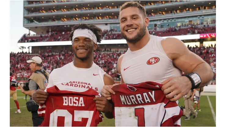 Kyler Murray (left) and Nick Bosa were the 1st and 2nd overall picks in the 2019 NFL Draft. (Getty)
