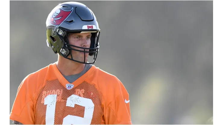 Brady joined the Buccaneers this summer. (Getty)