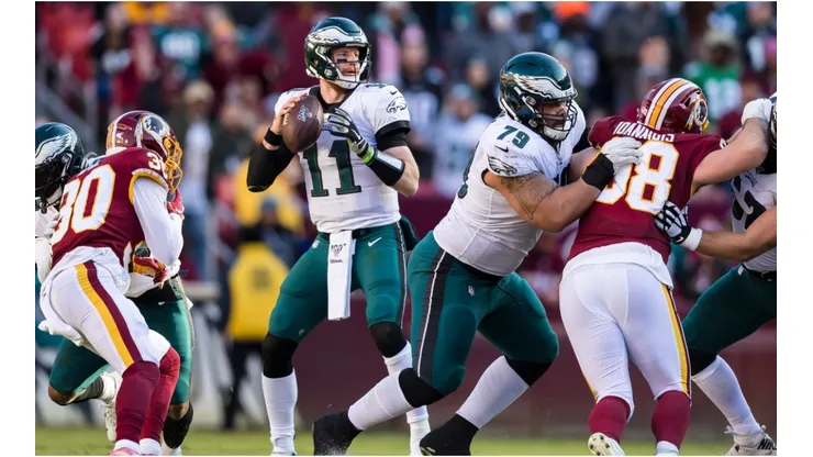 Carson Wentz will try to prove his doubters wrong. (Getty)